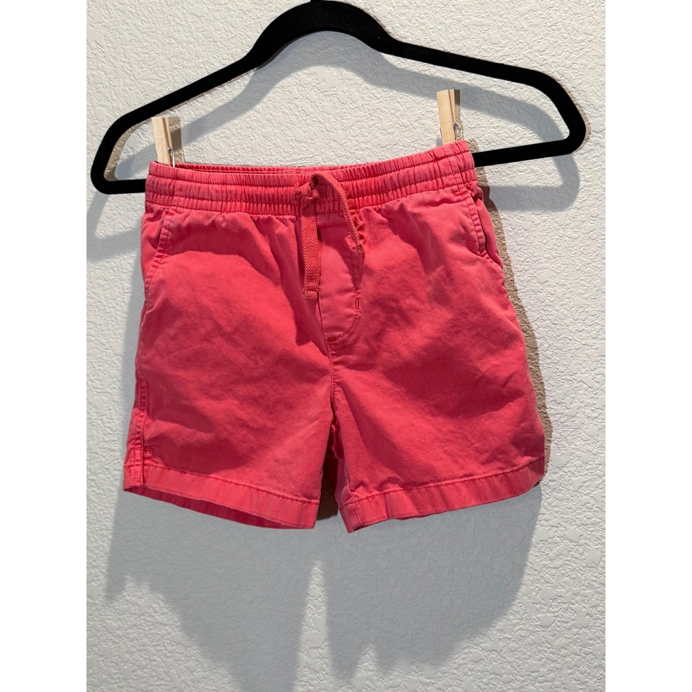 Vineyard Vines Kids Pink Pull‎ On Chino Shorts Elastic Waist Preppy Summer